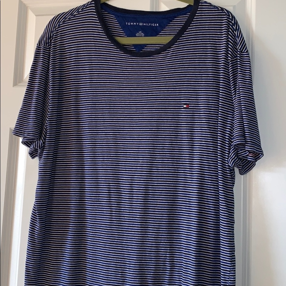 Tommy Hilfiger Striped Short-Sleeve Shirt